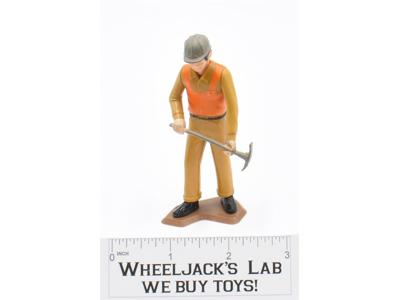 Brown Construction Worker From The Smokey The Bear Patrol Jeep Vintage Tonka