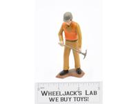 Brown Construction Worker From The Smokey The Bear Patrol Jeep Vintage Tonka
