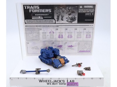 Darkmount COMPLETE Deluxe Class Generations Transformers Hasbro 2010 Figure
