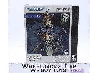 Chief Librarian Tigurius Warhammer 40K 2023 JOYTOY 1/18 Scale Figure NEW MIB