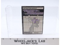 Octane Instructions Manual Booklet 1986 Hasbro G1 Transformers Vintage Figure
