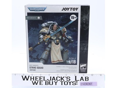 Grey Knights Strike Squad Justicar Warhammer 40K 2024 JOYTOY 1/18 Figure NEW MIB