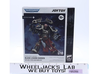 Black Legion Chosen With Bolt Pistol and Power Fist Warhammer 40K JOYTOY NEW MIB