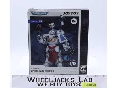Ultramarines Apothecary Biologis Warhammer 40K 2024 JOYTOY 1/18 Figure NEW MIB