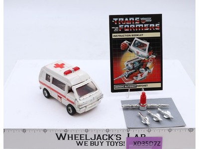 Ratchet 100% Complete 1984 Vintage Hasbro G1 Transformers Action Figure