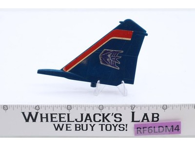 Thundercracker Large Wing Right STICKERED 1985 Vintage G1 Transformers