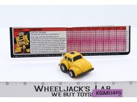 Bumblebee Yellow 100% Complete 1985 G1 Transformers Vintage Hasbro Action Figure