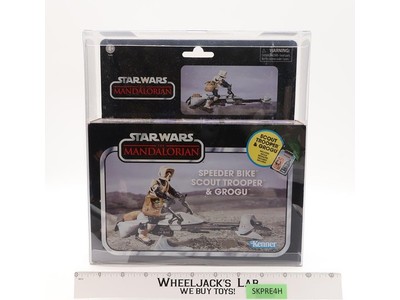 Speeder Bike Scout Trooper & Grogu Star Wars The Mandalorian Vintage Collection