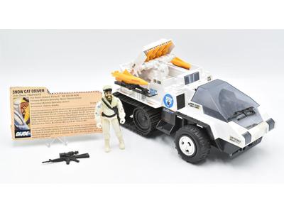 Snow Cat 100% Complete 1985 Gi Joe Cobra Vintage Action Figure Vehicle Hasbro