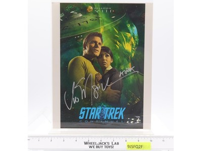 Captain Kirk Star Trek Continues Vic Mignogna AUTOGRAPHED 8.5x11 Photograph