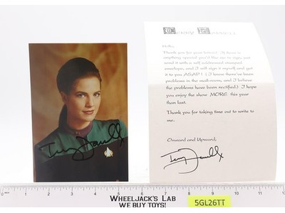 Jadzia Dax Star Trek Deep Space Nine Terry Farrell AUTOGRAPHED 4x6 Postcard