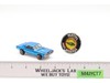 Custom Cougar Blue W/ BUTTON Hot Wheels 1967 1968 Mattel Vintage Redlines RL