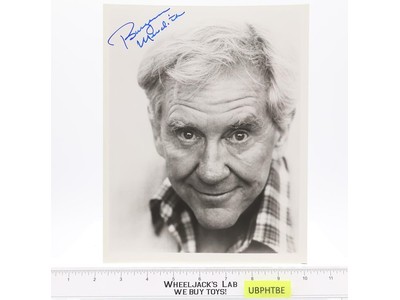 Burgess Meredith Batman Penguin Rocky AUTOGRAPHED B&W 8x10 Photograph