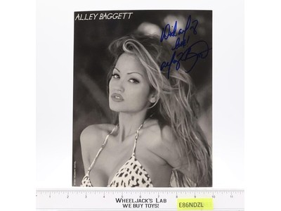 Alley Baggett Playboy Supermodel AUTOGRAPHED 8x10 Photograph