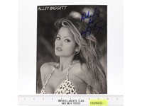 Alley Baggett Playboy Supermodel AUTOGRAPHED 8x10 Photograph