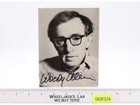 Woody Allen Comedian Write & Film Director AUTOGRAPHED 5x7 Postcard