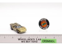 Lola GT70 Olive W/ BUTTON 1969 Hot Wheels Mattel Vintage Redline RL