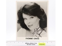 Yvonne Craig Batman TV Film Actress AUTOGRAPHED B&W 8x10 Photograph