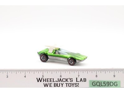 Swinging Wing Lime Green 1969 1970 Hot Wheels Mattel Vintage Redline RL