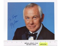 Johnny Carson The Tonight Show AUTOGRAPHED 8x10 Photograph