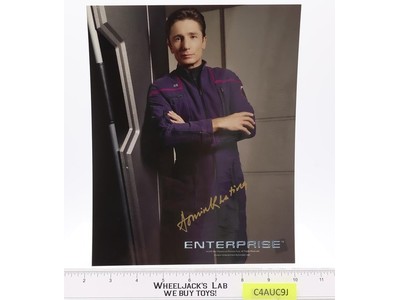 LT. Malcolm Reed Star Trek Enterprise Dominic Keating AUTOGRAPHED 8x10 Photo
