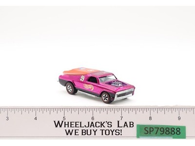 Seasider Pink Magenta W/ Boat 1970 Hot Wheels Mattel Vintage Redline RL