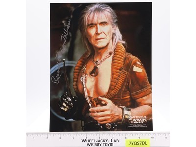 Khan Noonien Singh Star Trek TOS Ricardo Montelban AUTOGRAPHED 8x10 Photograph