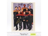 Cast of Star Trek Voyager 8 Signatures AUTOGRAPHED 8x10 Photograph