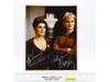 Deanna Troi Tasha Yar Star Trek Marina Sirtis Denise Crosby AUTOGRAPHED 8x10
