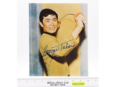 LT. Hikaru Sulu Star Trek TOS George Takei AUTOGRAPHED 8x10 Photograph