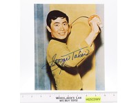 LT. Hikaru Sulu Star Trek TOS George Takei AUTOGRAPHED 8x10 Photograph