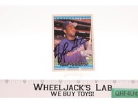 Terry Pendleton Atlanta Braves 1991 NL MVP AUTOGRAPHED Baseball Card