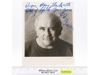 Ed Asner Mary Tyler Moore Disney Up Gargoyles AUTOGRAPHED B&W 8x10 Photograph