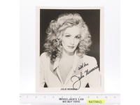 Julie Newmar Supermodel Catwoman AUTOGRAPHED B&W 8x10 Photograph
