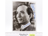 James Hong Blade Runner Big Trouble in Little China AUTOGRAPHED B&W 8x10 Photo