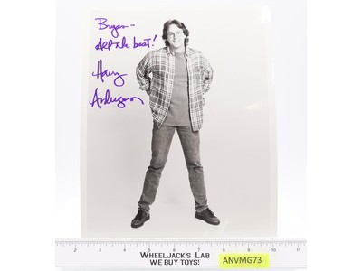 Harry Anderson TV Actor Comedian AUTOGRAPHED B&W 8x10 Photograph