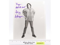 Harry Anderson TV Actor Comedian AUTOGRAPHED B&W 8x10 Photograph