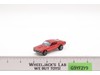 Red Custom Mustang Red Interior W/ BUTTON 1968 Hot Wheels Mattel Redlines RL