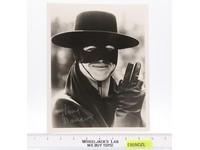 Don Diego de la Vega Zorro Henry Darrow AUTOGRAPHED B&W 8x10 Photograph