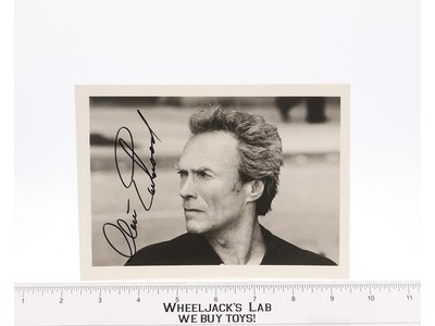 Clint Eastwood Actor & Director AUTOGRAPHED B&W 5x7 Photograph