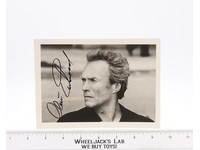 Clint Eastwood Actor & Director AUTOGRAPHED B&W 5x7 Photograph