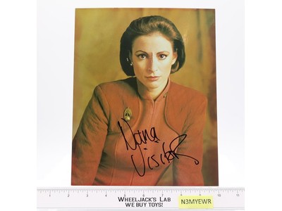 Kira Nerys Star Trek Deep Space 9 Nana Visitor AUTOGRAPHED 8x10 Postcard