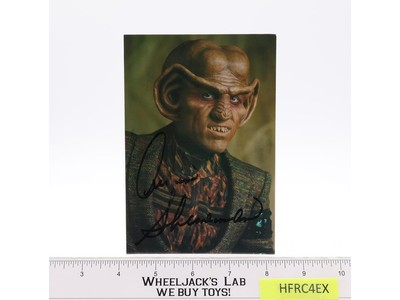 Quark Star Trek Deep Space 9 Armin Shimerman AUTOGRAPHED 4x6 Photograph