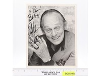 Frank Gorshin Batman The Riddler Star Trek AUTOGRAPHED B&W 8x10 Photograph