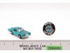 Custom Continental Mark III Aqua 1968 1969 Hot Wheels Mattel Redline RL