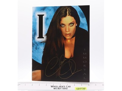 Immortal: Invisible War Claudia Christian AUTOGRAPHED Promotional Booklet