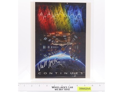 Captain Kirk Star Trek Continues Vic Mignogna AUTOGRAPHED 8.5x11 Poster