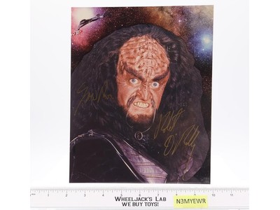 Gowron Star Trek Next Generation Robert O'Reilly AUTOGRAPHED 8x10 Photograph