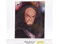 Gowron Star Trek Next Generation Robert O'Reilly AUTOGRAPHED 8x10 Photograph