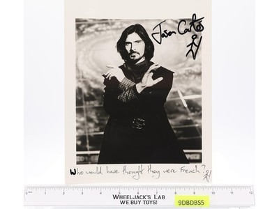 Marcus Cole Babylon 5 Jason Carter AUTOGRAPHED B&W 8x10 Photograph